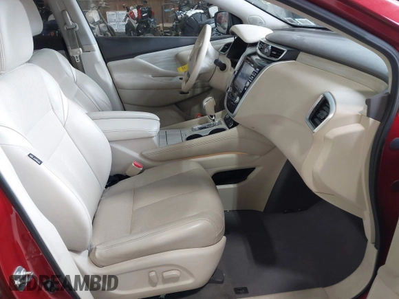 2016 Nissan Murano SL z VIN 5N1AZ2MHXGN116160, wystawiony jako IAAI lot #42241458 z przebiegiem 161 727 mil mil oraz . Historia ofert i sprzedaży dostępna na DreamBid. Obrazek 5.