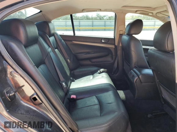 2011 Infiniti G25 x с VIN JN1DV6AR4BM452180, выставлен на аукционе Copart как лот 56844815 с пробегом 133 040 миль миль и Чистый • Clean title. История ставок и продаж доступна на DreamBid. Изображение 10.