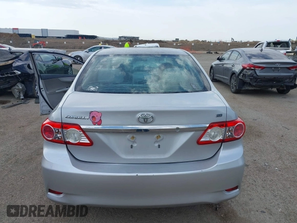 2011 Toyota Corolla L with VIN 2T1BU4EEXBC571707, listed as a IAAI auction lot 41884755 with 200,210 mi miles. Bid and sale history available at carsss.com. Image 16.