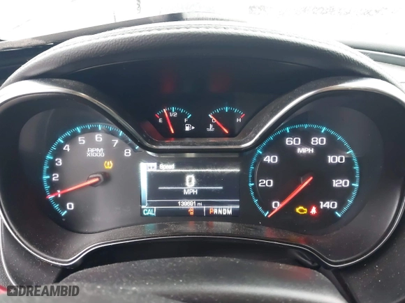 2015 Chevrolet Impala LTZ with VIN 2G1165S36F9245514, listed as a IAAI auction lot 41228581 with 139,691 mi miles. Bid and sale history available at carsss.com. Image 7.