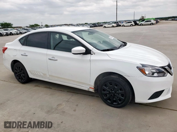 2019 Nissan Sentra S with VIN 3N1AB7AP7KY307809, listed as a Copart auction lot 54735005 with 137,893 mi miles and Clean Title. Bid and sale history available at DreamBid. Image 4.