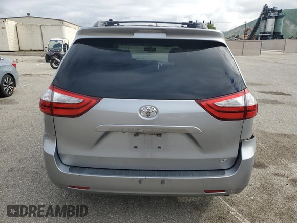 2015 Toyota Sienna LE AAS with VIN 5TDKK3DC5FS584877, listed as a Copart auction lot 50744255 with 164,556 mi miles and Salvage Title. Bid and sale history available at carsss.com. Image 6.