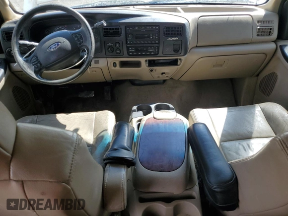 2005 Ford Excursion Limited с VIN 1FMNU43S05ED48269, выставлен на аукционе Copart как лот 50412835 с пробегом 200 920 миль миль и Чистый • Clean title. История ставок и продаж доступна на DreamBid. Изображение 8.