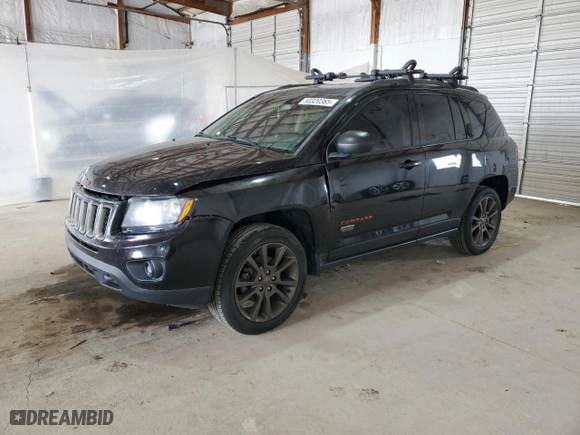 2016 Jeep Compass Sport with VIN 1C4NJDBB4GD690413, listed as a Copart auction lot 50320365 with 127,356 mi miles and Salvage Title. Bid and sale history available at carsss.com. Image 1.