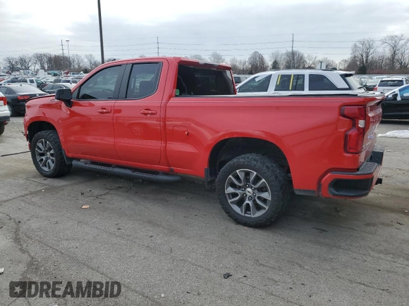 2019 Chevrolet Silverado 1500 RST with VIN 1GCRYEED5KZ230298, listed as a Copart auction lot 82813134 with 57,280 mi miles and Salvage Title. Bid and sale history available at DreamBid. Image 2.