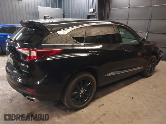 2023 Acura RDX with VIN 5J8TC2H37PL007150, listed as a IAAI auction lot 41748260 with 22,936 mi miles. Bid and sale history available at carsss.com. Image 4.