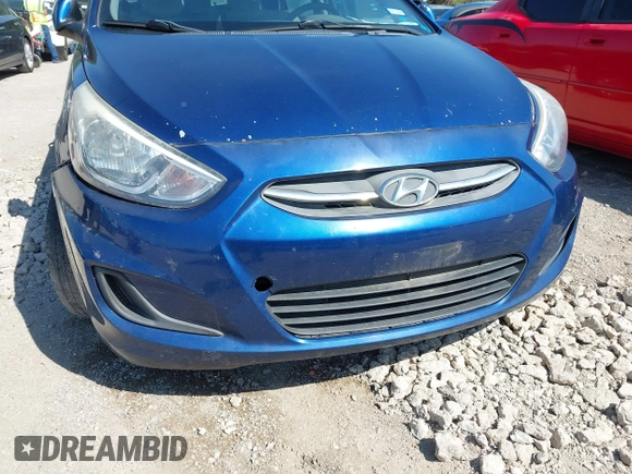 2016 Hyundai Accent SE with VIN KMHCT4AE0GU031186, listed as a IAAI auction lot 42027511 with 128,583 mi miles. Bid and sale history available at carsss.com. Image 12.