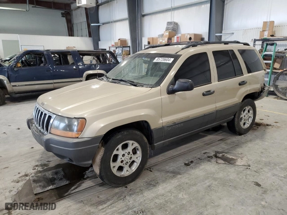 2001 Jeep Grand Cherokee Laredo with VIN 1J4GW48S91C563312, listed as a Copart auction lot 85728604 with 284,525 mi miles and Clean Title. Bid and sale history available at carsss.com. Image 1.