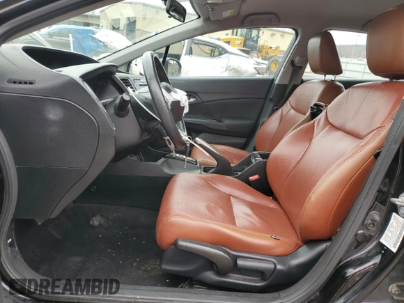 2014 Honda Civic Sedan LX with VIN 2HGFB2F57EH514919, listed as a Copart auction lot 52821645 with 179,571 mi miles and Salvage Title. Bid and sale history available at carsss.com. Image 7.