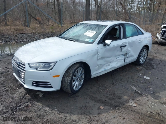 2017 Audi A4 Premium with VIN WAUANAF42HN018808, listed as a IAAI auction lot 42019325 with 90,375 mi miles. Bid and sale history available at carsss.com. Image 17.