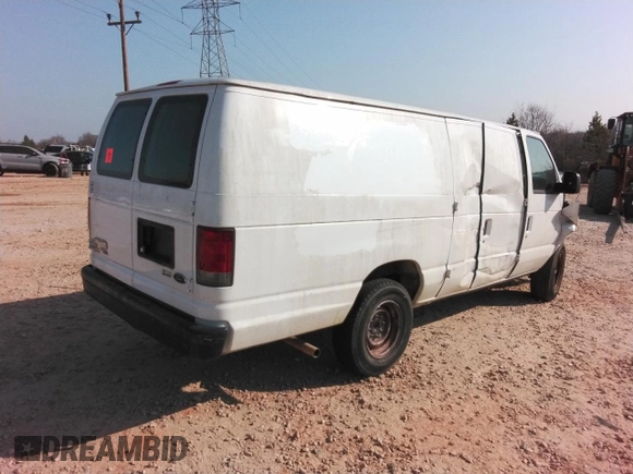 2013 Ford Econoline Cargo Commercial with VIN 1FTNS2EW7DDA58422, listed as a Copart auction lot 48943125 with Not Provided miles and Salvage Title. Bid and sale history available at carsss.com. Image 3.