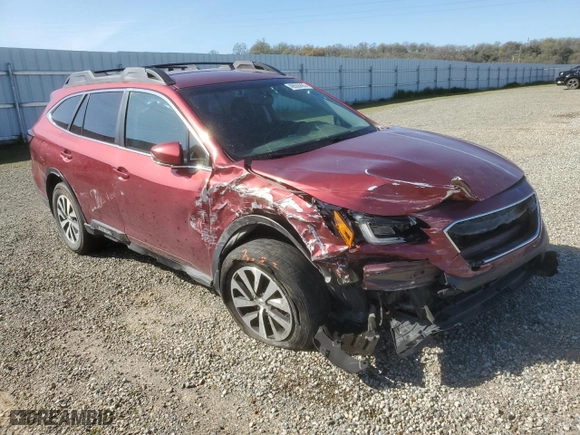 2020 Subaru Outback Premium with VIN 4S4BTACC6L3248957, listed as a Copart auction lot 48505895 with 0 mi miles and Salvage Title. Bid and sale history available at carsss.com. Image 4.