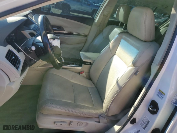 2014 Acura RLX Tech Pkg with VIN JH4KC1F54EC000791, listed as a Copart auction lot 83518544 with 151,975 mi miles and Salvage Title. Bid and sale history available at carsss.com. Image 7.