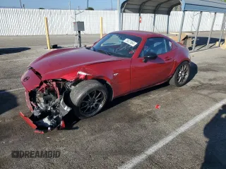 2017 Mazda MX-5 Miata Club with VIN JM1NDAL75H0104889, listed as a Copart auction lot 73427664 with 89,681 mi miles and Salvage title. Bid and sale history available at DreamBid. Image 1.