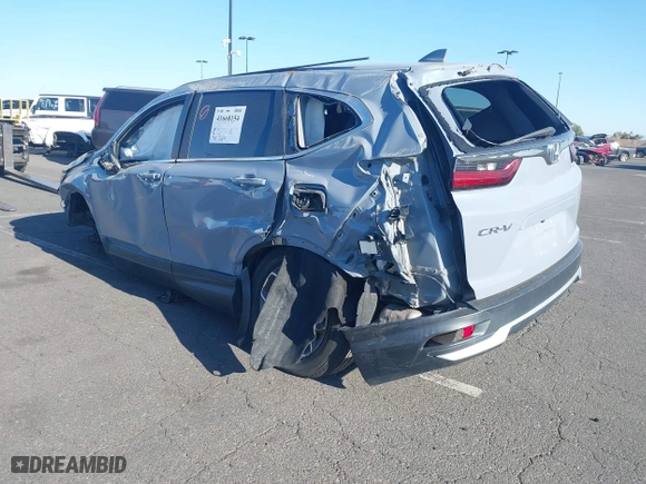 2022 Honda CR-V EX with VIN 5J6RW1H5XNA005441, listed as a IAAI auction lot 41668154 with 38,264 mi miles. Bid and sale history available at carsss.com. Image 3.