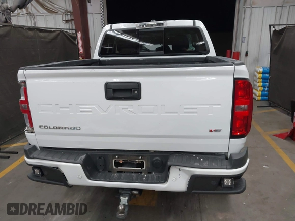 2021 Chevrolet Colorado 4WD Z71 with VIN 1GCGTDENXM1114914, listed as a IAAI auction lot 42096272 with 78,203 mi miles and . Bid and sale history available at DreamBid. Image 16.