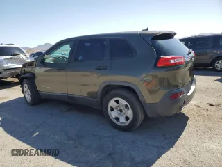2015 Jeep Cherokee Sport z VIN 1C4PJLAB5FW573186, wystawiony jako Copart lot #61440805 z przebiegiem 144 333 mil mil oraz Szkoda całkowita • Salvage title. Historia ofert i sprzedaży dostępna na DreamBid. Obrazek 2.