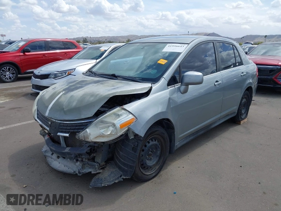2009 Nissan Versa 1.8 S with VIN 3N1BC11E39L381507, listed as a IAAI auction lot 41956643 with 120,730 mi miles. Bid and sale history available at carsss.com. Image 18.