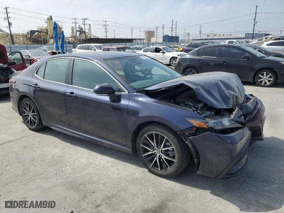 2022 Toyota Camry Hybrid SE with VIN 4T1G31AKXNU041100, listed as a Copart auction lot 52926865 with 22,310 mi miles and Salvage Title. Bid and sale history available at carsss.com. Image 4.