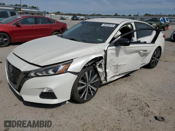 2019 Nissan Altima SR with VIN 1N4BL4CV4KC144303, listed as a Copart auction lot 50782675 with 47,400 mi miles and Salvage Title. Bid and sale history available at DreamBid. Image 1.
