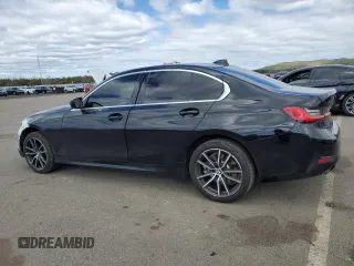 2019 BMW 3 Series 330i xDrive with VIN WBA5R7C52KFH31007, listed as a Copart auction lot 53333285 with 0 mi miles and Salvage Title. Bid and sale history available at carsss.com. Image 2.