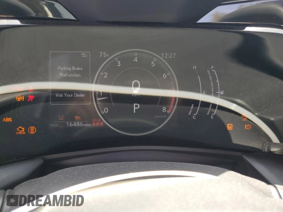 2022 Lexus NX 250 z VIN 2T2ADCEZ6NC001776, wystawiony jako Copart lot #57554935 z przebiegiem 16 486 mil mil oraz Szkoda całkowita • Salvage title. Historia ofert i sprzedaży dostępna na DreamBid. Obrazek 9.
