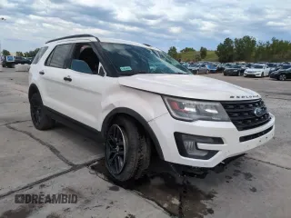2017 Ford Explorer Sport с VIN 1FM5K8GT0HGC27525, выставлен на аукционе Copart как лот 61778735 с пробегом 177 423 миль миль и Списание • Salvage title. История ставок и продаж доступна на DreamBid. Изображение 15.