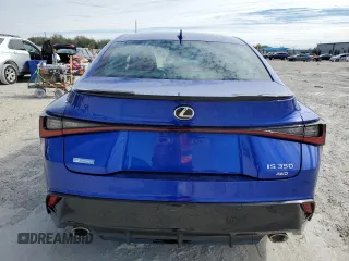 2021 Lexus IS 350 F Sport with VIN JTHGZ1E22M5019399, listed as a Copart auction lot 42425355 with Not Provided miles and Salvage Title. Bid and sale history available at DreamBid. Image 6.
