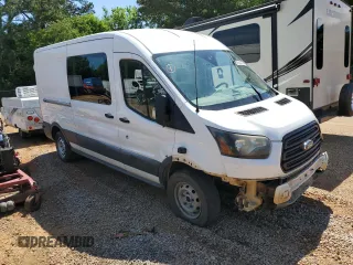 2015 Ford Transit Cargo with VIN 1FTNR2CM9FKA08696, listed as a Copart auction lot 57649205 with 427,477 mi miles and Salvage title. Bid and sale history available at DreamBid. Image 4.