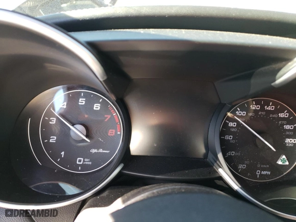2018 Alfa Romeo Giulia Quadrifoglio with VIN ZARFAEAV8J7581518, listed as a Copart auction lot 81778074 with 0 mi miles and Salvage Title. Bid and sale history available at carsss.com. Image 9.