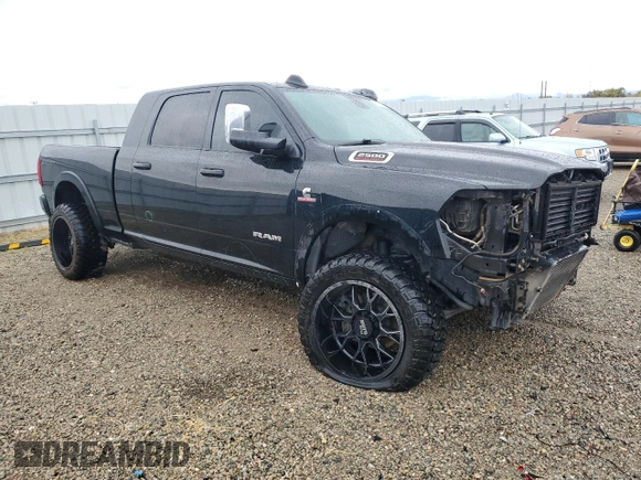 2021 Ram 2500 Laramie with VIN 3C6UR5NL1MG523785, listed as a Copart auction lot 79471554 with 98,138 mi miles and Salvage Title. Bid and sale history available at carsss.com. Image 4.