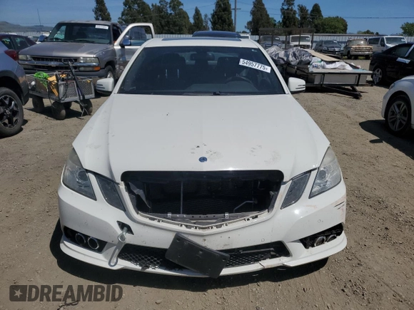 2010 Mercedes-Benz E-Class E 350 Luxury with VIN WDDHF5GB1AA052938, listed as a Copart auction lot 54957775 with 113,996 mi miles and Salvage Title. Bid and sale history available at carsss.com. Image 5.
