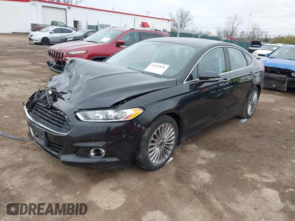 2015 Ford Fusion Titanium with VIN 3FA6P0K93FR223195, listed as a IAAI auction lot 42016806 with 94,312 mi miles. Bid and sale history available at carsss.com. Image 18.