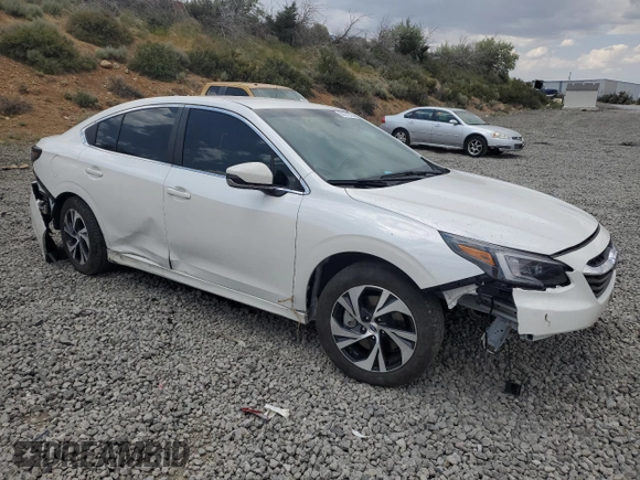 2022 Subaru Legacy Premium with VIN 4S3BWAD64N3011844, listed as a Copart auction lot 59191105 with Not provided miles and Salvage title. Bid and sale history available at DreamBid. Image 4.