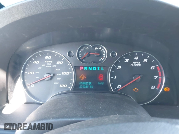 2007 Chevrolet Equinox LT with VIN 2CNDL73F676081147, listed as a IAAI auction lot 41712197 with 204,029 mi miles. Bid and sale history available at carsss.com. Image 7.