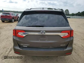 2020 Honda Odyssey Touring with VIN 5FNRL6H80LB022422, listed as a Copart auction lot 72515944 with Not Provided miles and Salvage Title. Bid and sale history available at DreamBid. Image 6.