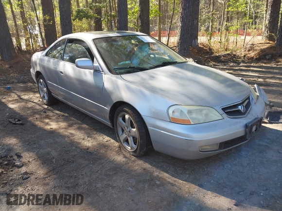 2002 Acura CL Type S with VIN 19UYA42632A001263, listed as a IAAI auction lot 41983091 with 1 mi miles. Bid and sale history available at carsss.com. Image 1.