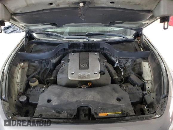 2009 Infiniti FX with VIN JNRAS18WX9M153861, listed as a Copart auction lot 64962495 with 257,999 mi miles and Salvage title. Bid and sale history available at DreamBid. Image 12.