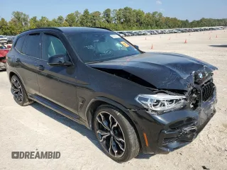 2020 BMW X3 M Competition with VIN 5YMTS0C00L9B27179, listed as a Copart auction lot 66031813 with 51,814 mi miles. Bid and sale history available at carsss.com. Image 4.