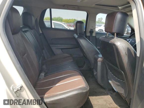 2011 GMC Terrain SLT-2 with VIN 2CTALWEC2B6341299, listed as a Copart auction lot 50420865 with 144,628 mi miles and Salvage Title. Bid and sale history available at carsss.com. Image 11.