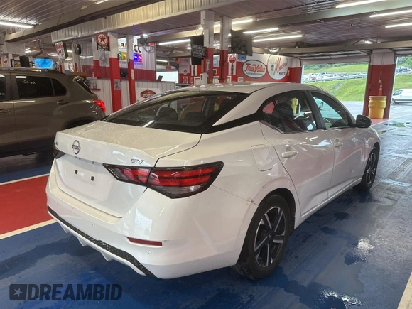 2024 Nissan Sentra SV with VIN 3N1AB8CV6RY295213, listed as a IAAI auction lot 42796157 with 17,859 mi miles and . Bid and sale history available at DreamBid. Image 3.