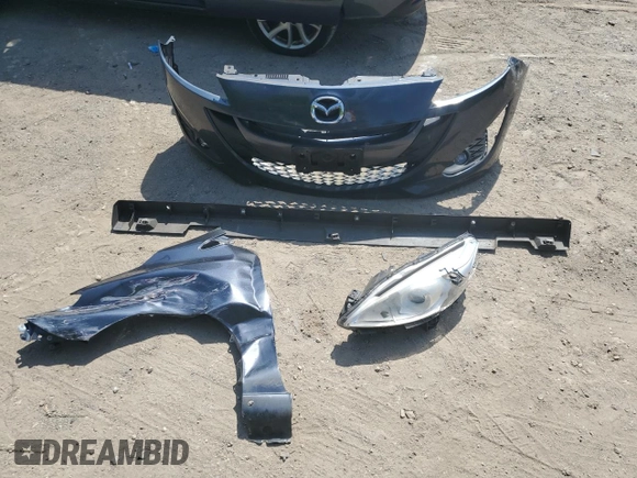 2012 Mazda 5 Grand Touring with VIN JM1CW2DL5C0141453, listed as a Copart auction lot 55402395 with 99,756 mi miles and Salvage title. Bid and sale history available at DreamBid. Image 13.