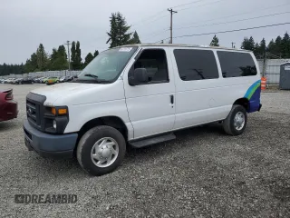 2013 Ford Econoline Passenger XL with VIN 1FBNE3BL5DDA71729, listed as a Copart auction lot 63756725 with 119,952 mi miles and Clean title. Bid and sale history available at DreamBid. Image 1.