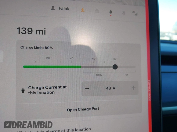 2022 Tesla Model Y Long Range with VIN 7SAYGDEEXNF424856, listed as a IAAI auction lot 41059718 with 44,439 mi miles and . Bid and sale history available at carsss.com. Image 18.