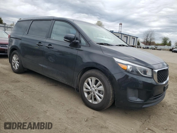 2016 Kia Sedona LX with VIN KNDMB5C18G6125722, listed as a Copart auction lot 54072915 with 129,751 mi miles and Clean Title. Bid and sale history available at carsss.com. Image 4.