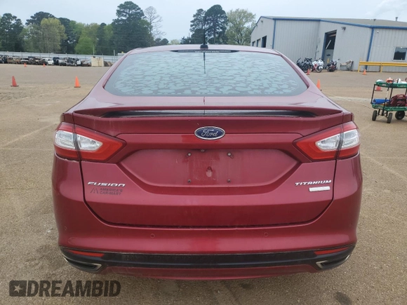 2016 Ford Fusion Titanium with VIN 3FA6P0K95GR392362, listed as a Copart auction lot 49919915 with 154,650 mi miles and Clean Title. Bid and sale history available at carsss.com. Image 6.