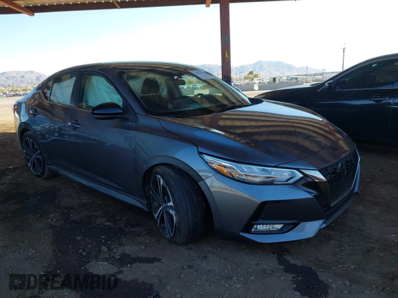 2021 Nissan Sentra SR with VIN 3N1AB8DV5MY208926, listed as a IAAI auction lot 41681651 with 65,348 mi miles and . Bid and sale history available at DreamBid. Image 1.