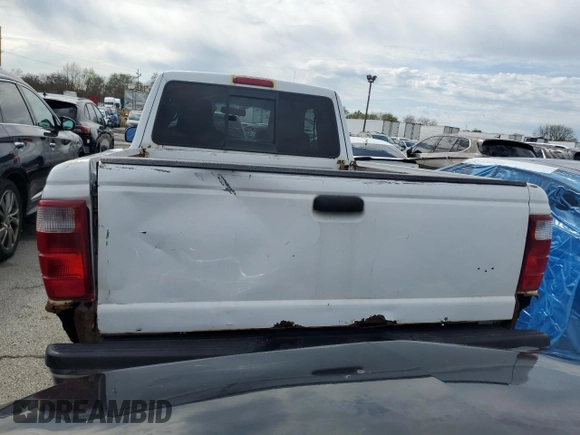 2004 Ford Ranger XL Fleet with VIN 1FTZR45E64PB00514, listed as a Copart auction lot 53789625 with 288,328 mi miles and Salvage title. Bid and sale history available at DreamBid. Image 6.