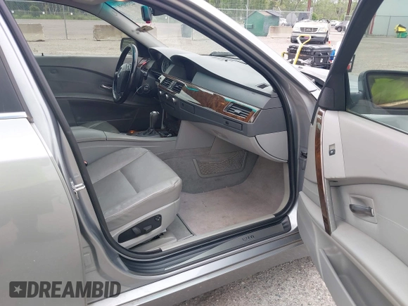 2006 BMW 5 Series with VIN WBANF33536CS37082, listed as a IAAI auction lot 42378059 with 254,778 mi miles and . Bid and sale history available at DreamBid. Image 5.