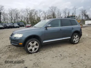 2004 Volkswagen Touareg with VIN WVGCM67L94D006541, listed as a Copart auction lot 50514195 with 132,278 mi miles and Salvage Title. Bid and sale history available at DreamBid. Image 1.